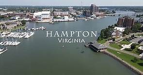 Hampton, Virginia - [4K] Drone Tour