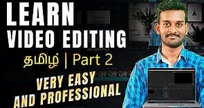 Learn video editing in Tamil | Filmora video editing tutorial in Tamil | Part 2