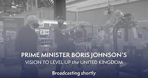 WATCH LIVE: Prime Minister Boris Johnson’s speech on levelling up the UK. #LevellingUp #BuildBackBetter