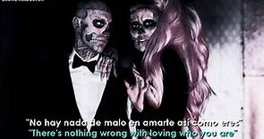 Lady Gaga - Born This Way // Lyrics + Español // Video Official