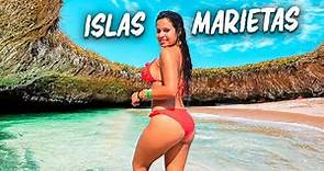 ISLAS MARIETAS conociendo la “Playa del Amor” 😍 única en el mundo