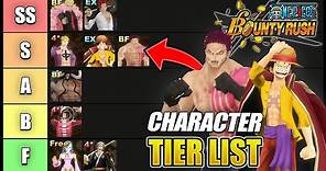 One Piece Bounty Rush Tier List 2022 - Rating EVERY Character in OPBR!