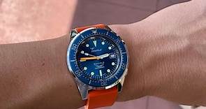 Squale 1521 50 Atmos Polished Blue 4k (Review& On Wrist)