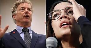 Rand Paul Get's up and ENDS Ocasio-Cortez's Entire Career , Gets A Standing Ovation