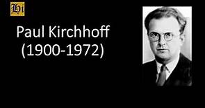 Paul Kirchhoff | Biografía breve