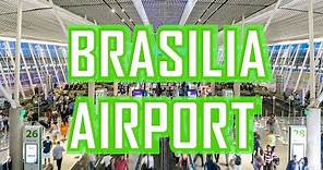 BRASILIA INTERNATIONAL AIRPORT REVIEW IN THE CAPITAL OF BRAZIL