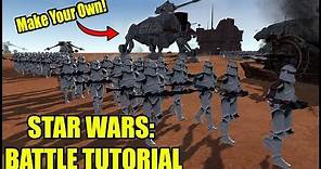 How to Make a Star Wars Battle - Men of War: Star Wars Galaxy at War Mod Editor Tutorial