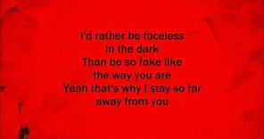 I am an Outsider - Three Days Grace (Lyrics)
