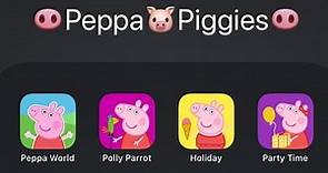 World of Peppa Pig (Peppa World),Peppa Pig Polly Parrot,Peppa Pig Holiday,Peppa Pig Party Time