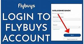 How To Login To Flybuys Account 2023? Flybuys Sign In Steps