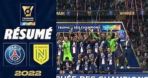 Résumé GRAND FORMAT / PSG - FC Nantes (4-0) / Trophée des champions 2022