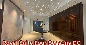 Royal Suite Of Four Seasons Hotel Washington DC