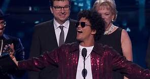 Bruno Mars Wins Record Of The Year | Acceptance Speech | 60th GRAMMYs