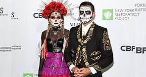 Kelly Ripa and Mark Consuelos Attend the Halloween Gala in Costumes Inspired by the Day of the Dead
