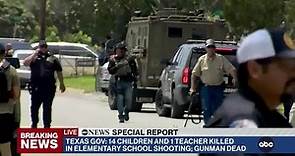 ABC News Special Report: 14 children, 1 teacher killed in elementary school shooting in Texas