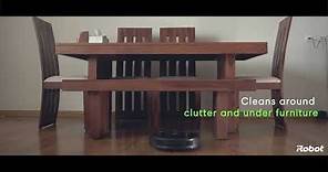 iRobot Roomba® works with Amazon Alexa® - "Alexa! ask Roomba to start cleaning"