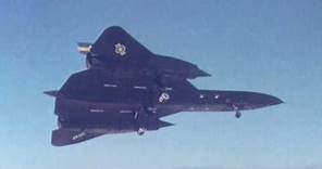 YF-12C Approach and Landing at Edwards Air Force Base