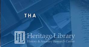 History matters, and you... - Heritage Library Foundation