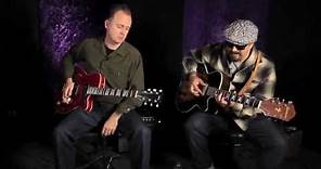 Kid Ramos and Tommy Harkenrider Blues Guitar Lesson video!