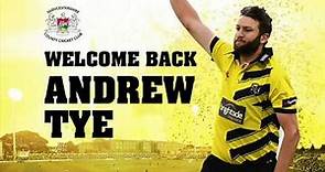 Signed for 2018 - Welcome back Andrew Tye