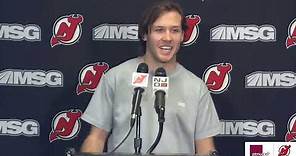 Ty Smith Exit Interview | NEW JERSEY DEVILS