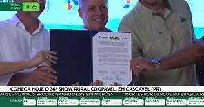 Começa o 36º Show Rural Coopavel, em Cascavel-PR