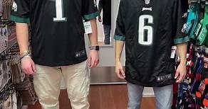 E A G L E S EAGLES!!! Black Devonta Smith and Jalen Hurts jerseys are now in stock!!! Come on in and grab them and much more Eagles gear for the playoff push!!! Go birds! #proimagesportschm #flyeaglesfly #eagles #hurts #smith