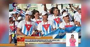 Cuba: UJC y OPJM celebrarñan este 4 de abril los aniv. de sus fundaciones