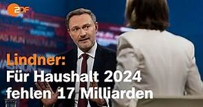 Bundesfinanzminister Lindner zum Haushalt 2024 | Was nun?