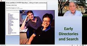 23. Early internet directories -- David Filo, Jerry Yang, and Yahoo!