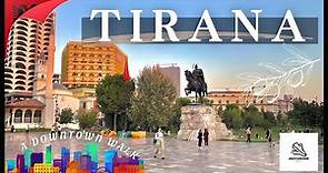 Tirana, Albania - Downtown walk through Skanderbeg Square