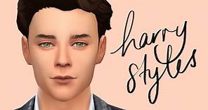 Harry Styles - Sims 4 - CAS (+ cc links)