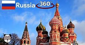 🇷🇺 360° St Basil's Cathedral (Собор Василия Блаженного) | Moscow, Russia