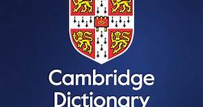 Diccionario Cambridge Inglés y Tesauro gratuitos