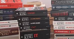 La mia collezione di libri di Stephen King