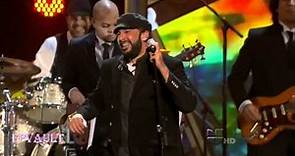 Juan Luis Guerra Cantando La Guagua En Vivo! en Latin Grammys 2010HD