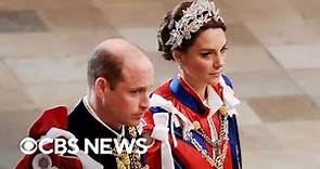 Prince Harry and Prince William's arrivals at King Charles III's coronation