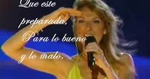 I'm Alive - Celine Dion Subtitulado en español LIVE
