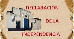 9 de julio de 1816: Día de la Independencia Argentina en dos minutos. Video educativo para niños.