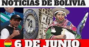 🔴 Noticias de Bolivia de hoy 6 de junio , Noticias cortas de Bolivia hoy 6 de junio 🎤