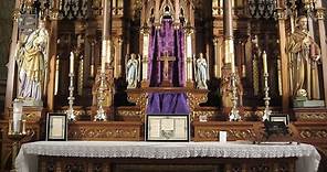 Traditional Latin Mass Altar Explained in Detail