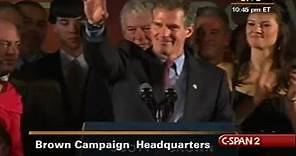 Scott Brown Victory Speech