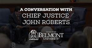 A Conversation with Chief Justice John Roberts