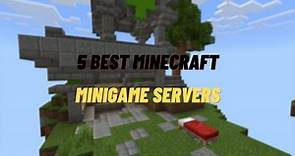 5 best Minecraft Java servers to play minigames on