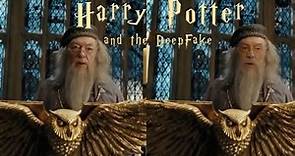 Richard Harris as Dumbledore in Prisoner of Azkaban