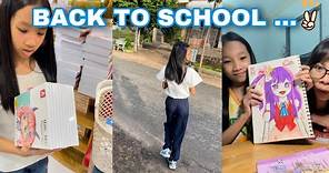 BACK TO SCHOOL: Thảo Nguyên lên lớp 5….