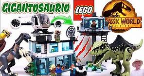 LEGO Jurassic World Dominion: Ataque del GIGANTOSAURIO & THERIZINOSAURIO - TOY SHOTS (2022)