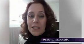 Felicitación de Mª José Navarro, periodista Cadena COPE