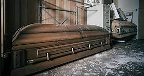 Abandoned Funeral Home Exploration - We Found Caskets and Hearses
