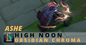 High Noon Ashe Obsidian Chroma - League Of Legends